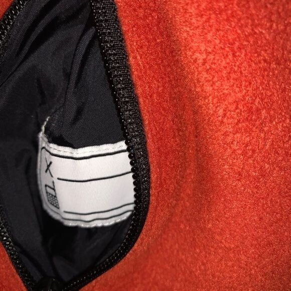 Columbia Youth Reversible Jacket Size 8 Black & Gray With Orange Fleece Liner Ho - Picture 7 of 8